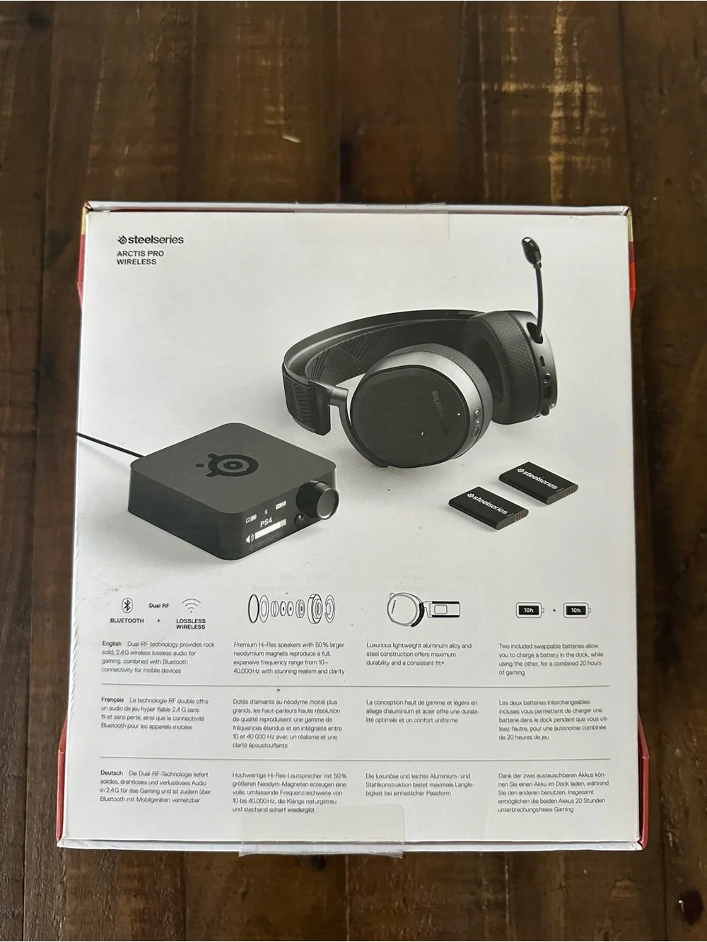 SteelSeries Arctis Pro Wireless Headset - Black